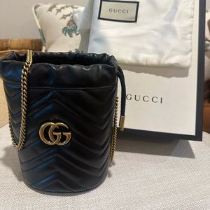Gucci Marmont Mini Bucket Bag